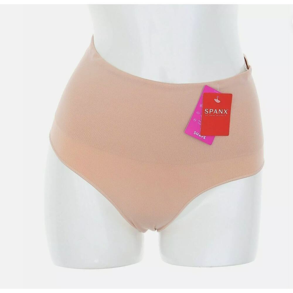 New SPANX Vintage Rose Everyday Shaping Panties Brief Women's Size L - Picture 2 of 12